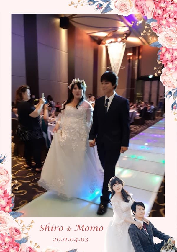 比起傳統謝卡，更有紀念意義的婚禮拍貼機