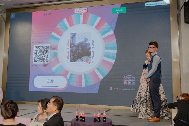 婚禮互動交給拍拍印準沒錯~