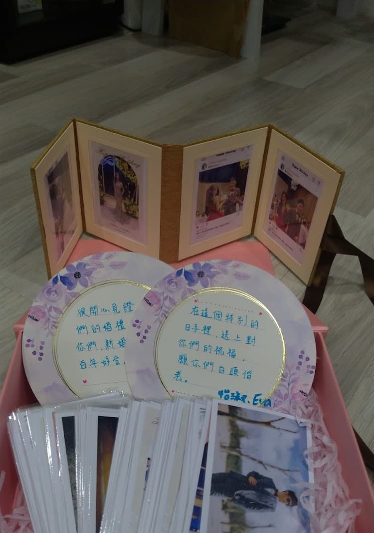 最棒的婚禮小物就是回憶~大推拍拍印
