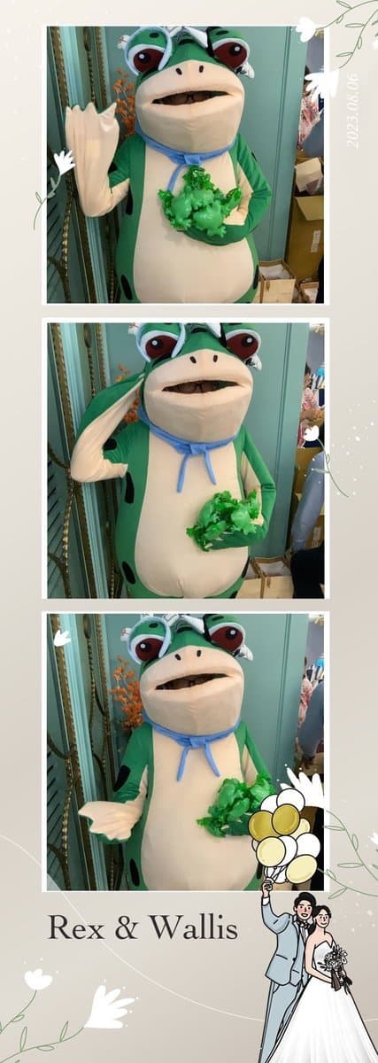 推薦拍拍印,照片品質優,快問快答婚禮炒熱氣氛首選!