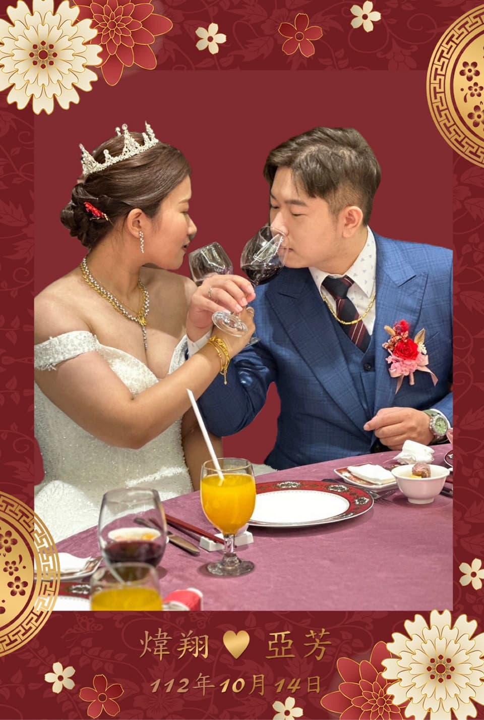 感謝自己有堅持請拍拍印讓婚禮更完整