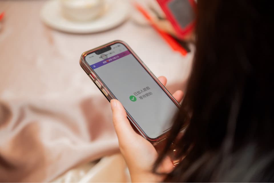 拍拍印活絡婚禮氣氛、賓主盡歡